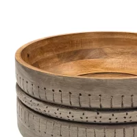 JAPARA CARVED WOODEN BOWL ZO-923-2056 IMG2