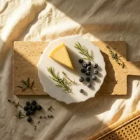 Jora Marble Lotus Platter EDIT AI 1