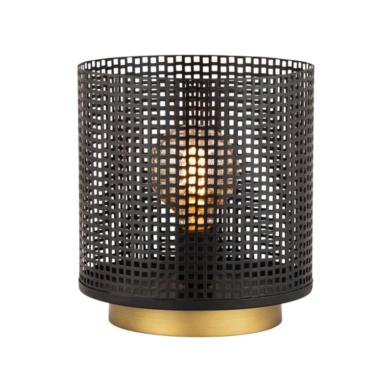 Kyoto Table Lamp Black and Gold YS-4103-BG