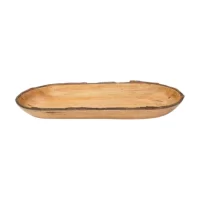 LONG WOODEN BARK EDGE BOWL ZO-2024-412 IMG2