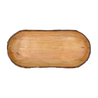 LONG WOODEN BARK EDGE BOWL ZO-2024-412 IMG3