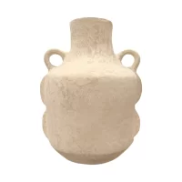 LUCIA DOT PAPER MACHE VASE CC-25A-7362 IMG1