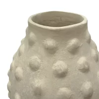 LUCIA DOT PAPER MACHE VASE CC-25A-7410 IMG4