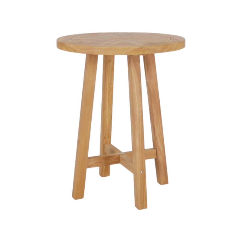 Maui Teak Round Bar Table IMG1