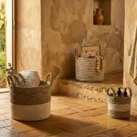 Midi White Stripe Basket Edit AI1