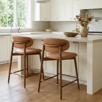 Montana Barstool Tan Honey Leg Edit AI1