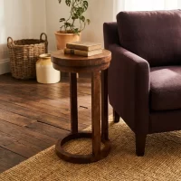 Montana Round Side Table Styled1