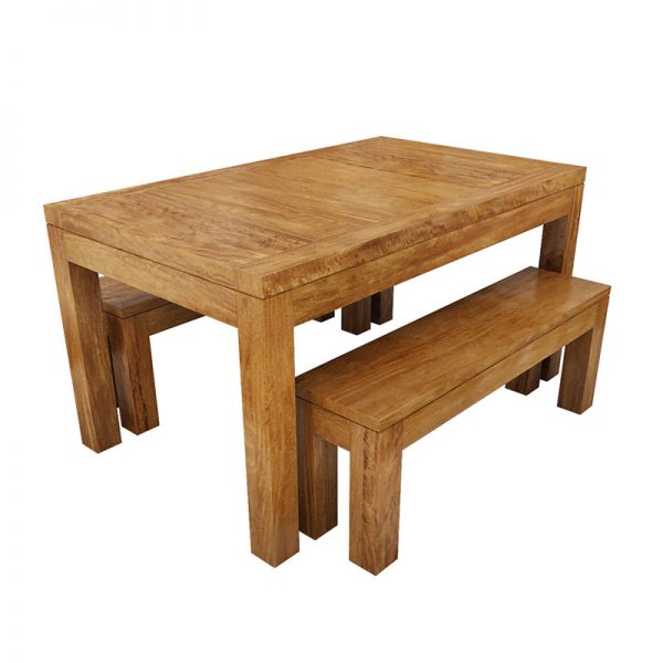 New York Dining Table Bench Set small