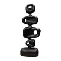 ODDITY BLACK CARVING ON STAND ZO-2535-160 IMG1