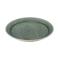 Platter Serving Tray Aqua Marine Small IMG1