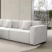 Portland Modular Corner Sofa with Chaise Pearl IMG2