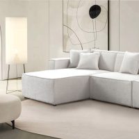 Portland Modular Corner Sofa with Chaise Pearl IMG3