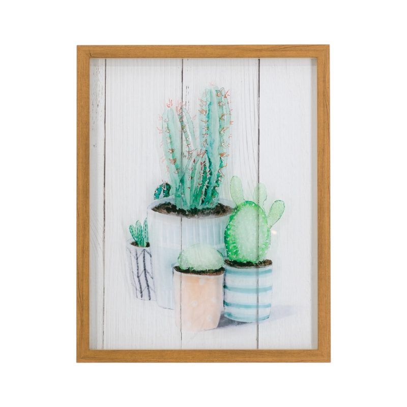 Potted Cactus A - Wall Art IMG1