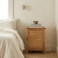 Rattan Raffles Bedside Right