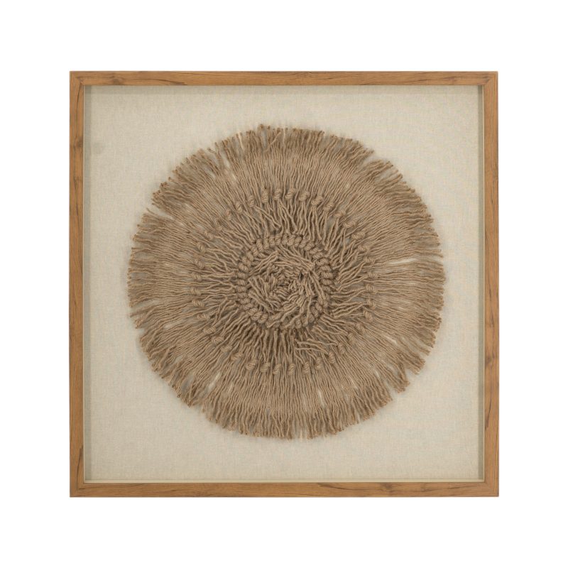 Rope Mandala Wall Art 60 x 60cm IMG1