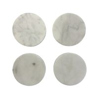 Round white coasters IMG2