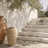 Rustic Sandstone Rope Urn Styled IMG1