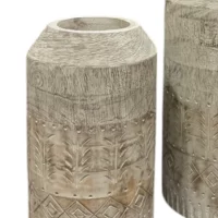SORRENTO CARVED VASE Small and Large ZO-2808-23BG ZO-2808-24BG IMG2
