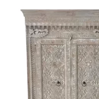 SR-0011 Kashmir Carved Cabinet Grey Wash IMG2