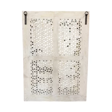 SR-1406 Indian CARVED WALL PANEL 4 SQUARES 75x105 IMG4