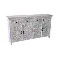 SR-611.4D Medallion Carved Large Buffet IMG2