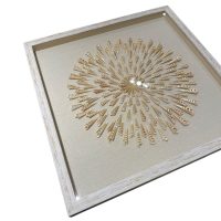 Shell Burst Wall Art 60 x 60cm IMG1