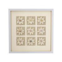 Shell Daisy Wall Art 60 x 60cm IMG1