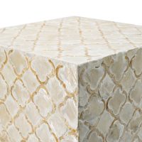 Square Capiz Side Table IMG3