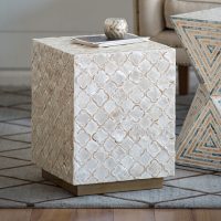 Square Capiz Side Table IMG4