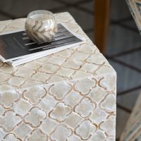 Square Capiz Side Table IMG5