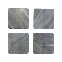 Square Grey Coasters Set 4 IMG5