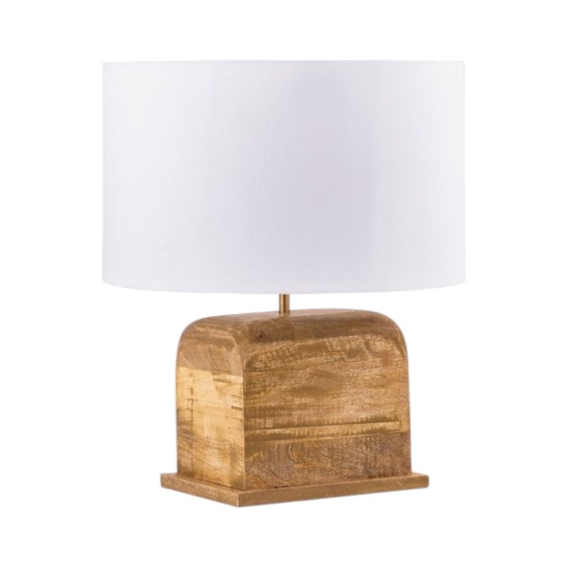 Tahoe Timber Table Lamp With Shade YS-2267