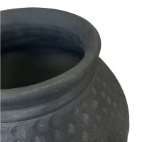 Terracotta Orso Vase Black IMG1