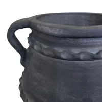 Terracotta Pera Vase Black IMG2
