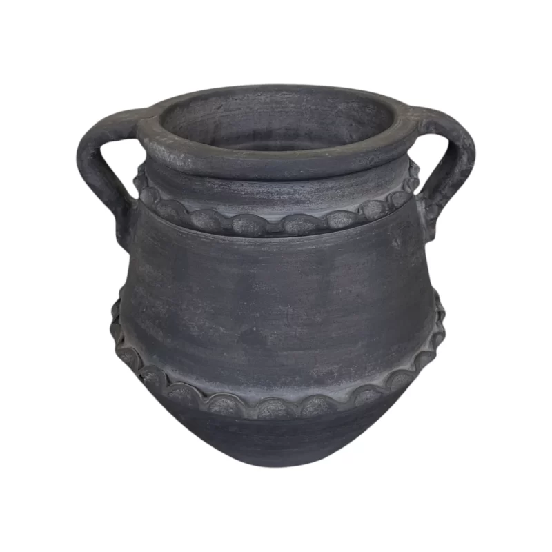 Terracotta Pera Vase Black IMG3
