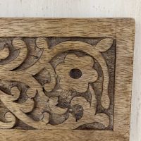 WD-5916 Vintage Indian 5 Hook crop wooden