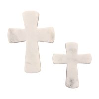 WHITE MARBLE LATIN CROSS Small and Large KP-5415S KP-5415L IMG3