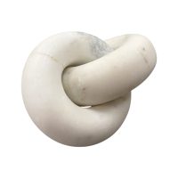 WHITE MARBLE ROUND CHAIN LINK KP-5419S KP-5419L IMG3