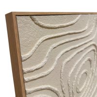 White Contour A Wall Art 75 x 100cm IMG1