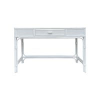 White Raffles Rattan Console Desk IMG2