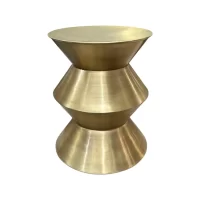 ZANZIBAR SIDE TABLE - BRASS IMG1