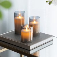 smoke led candle 470006-SMOK-DS_17