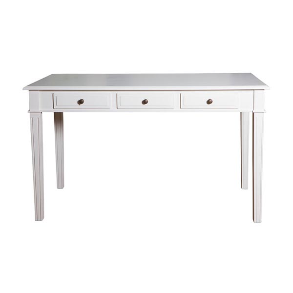 Hamptons white desk discount